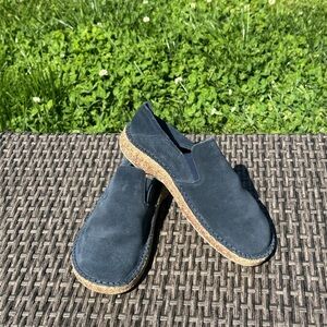 Birkenstock Blue Mules & Clogs Comfortable Slip-On Shoes